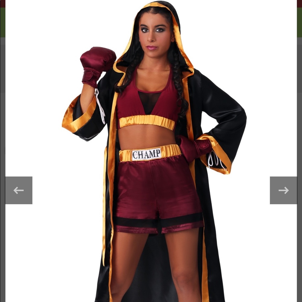 Women's Tough Boxer Halloween costume